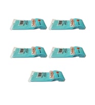 Plastik Turkuaz Renkli Lüx Parti Doğum Günü Çatal - 18 Cm. - 25 Adetlik 5 Paket