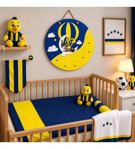 Bebek İsme Özel Hediyelik Kapı Süsü - Led Işıklı