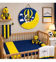 Bebek İsme Özel Hediyelik Kapı Süsü - Led Işıklı