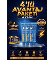 Gecktiric Krem 4 Adet Vga 150000 Mavi