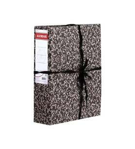 Alemdar İpli Klasör Karton Dar Siyah 25 Li ( 1 Paket 25 Adet)