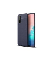 Samsung Galaxy S20 Uyumlu Kılıf Zore Niss Silikon Kapak (Lacivert)