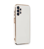 Samsung Galaxy A13 4g Kılıf Volet Silikon - Beyaz