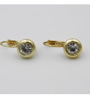 Gold Vip Vintage Tasarım Küpe (Gümüş)