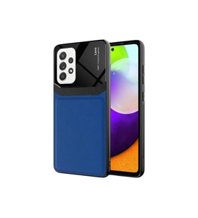 Samsung Galaxy A52 Uyumlu Kılıf Zore Emiks Kapak (Lacivert)
