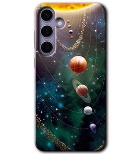 Galaxy S24 Kılıf HD Desen Baskılı Kılıf - Cosmos