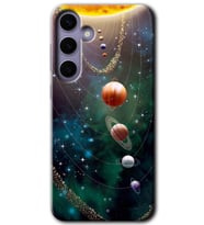 Galaxy S24 Kılıf HD Desen Baskılı Kılıf - Cosmos