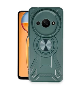 Xiaomi Redmi A3 4G Kılıf Lincoln Silikon - Koyu Yeşil
