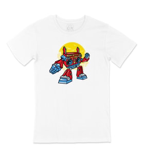 Boom Box Robotlu Tişört