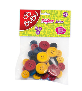 BuBu Düğme Renkli 40'lı 