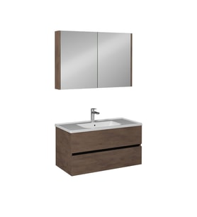 ISVEA TRİO PLUS 100 CM LAVABO DOLABI 1 Ç. RETRO BRONZ 24TP1376100I