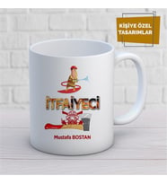 Kişiye Özel İsim Yazılabilir İtfayeci Kupa Bardak
