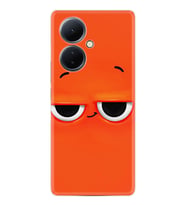 Vivo V29 Lite Kılıf Resimli Desenli Silikon Platinium Series Orange 1830