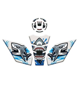 Cf Moto 250 Sr 2020 - 2024 Uyumlu Tank Pad Set 013