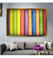 Altın Çerçeveli dekoratif tablo l204 (Gold)