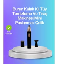 Sessiz çalışan tüy düzeltici burun ve kulak makinesi