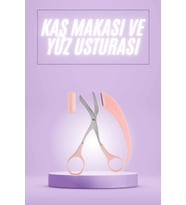 Taraklı Kaş Makası ve bakım aparatı Seti Kaş Düzeltme Makası Kaş Bıyık Alma Aleti
