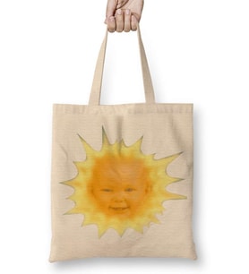 The Teletubbies Sun Bez Çanta Uzun Saplı
