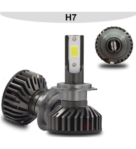 Fesan Titanyum Serisi H7 Mini Led Xenon 6000K Şimşek Etkili Beyaz