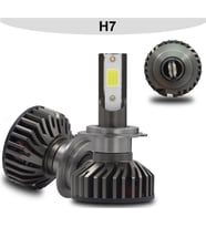 Fesan Titanyum Serisi H7 Mini Led Xenon 6000K Şimşek Etkili Beyaz