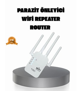 50 Cihaz Destekli 300Mbps Kablosuz Sinyal Güçlendirici RJ45 Kablolu Kullanım