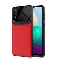 Samsung Galaxy A02 Kılıf Parlak TPU Emiks Kapak (Kırmızı)