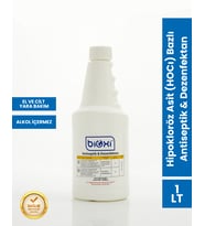 Bioxi® 1 LT Antiseptik & Dezenfektan  HOCl Bazlı (Hipokloröz Asit)  El, Cilt ve Yara Bakımı
