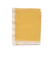 Unisex Hardal Dantelli Pike Battaniye 105*120 cm