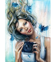 Nova 1000 Parça Fotoğraf Çeken Kız Puzzle - Tanya Shatseva