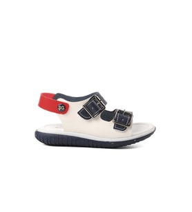 Ayakmod Şng 1530-P Lacivert-Beyaz-Kırmızı Erkek Çocuk Sandalet