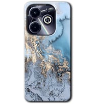 İnfinix Hot 40i Kılıf HD Desen Baskılı Kılıf - Eski Mermer