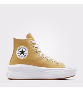 Converse A06897C Chuck Taylor All Star Move Platform Seasonal Color Kadın Boğazlı Sneaker Spor Ayakkabı (Sarı)