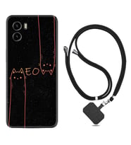 Vivo Y15S Y32 Y33S Y51 Y53S Kılıf Boyun Askılı Silikon Meow 1657