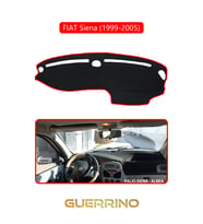 FIAT Siena 1999-2005 Modellerine Uygun eskiTORPİDO KORUMA HALISI KIRMIZI KENAR