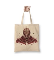 Attack On Titan Ink On Titan Beyaz Bez Çanta Uzun Saplı Alışveriş Çantası Plaj Çantası