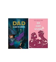 Selahattin Demirtaş Kitap Seti - Dad - Dilek Bilgiç Esen Bir Kürt Sevdim (Krem)