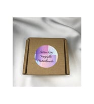 Sizin Için Sevgiyle Hazırlandı Etiketi Teşekkür Sticker Serisi Model Xy 4 Cm (100 Adet)