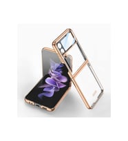 Samsung Galaxy Z Flip 4 Uyumlu Kılıf Zore Kıpta Lensli Kapak