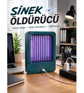 USB Girişli Uçan Böcek ve Sinek Yakalama Cihazı
