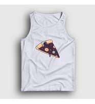 Presmono Unisex Beyaz Pizza Bed Astronaut Space Astronot Uzay Atlet 283658tt