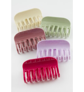 Renkli Düz Mandal Toka 10 cm