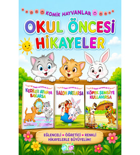 Okul Öncesi Eğitici Öyküler (3 Kitap)