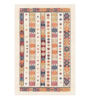 Eliana Home Dijital Baskı Yıkanabilir Kaymaz Taban Salon Halısı Ve Yolluk LN133-FNL438 (Bej)