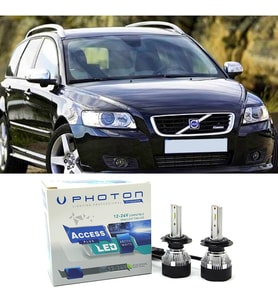 Volvo V50 Uzun Far Ampulü H7 Access Yeni Seri Beyaz 2004-2012