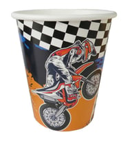 BARDAK KARTON MOTOCROSS 8OZ PK:8-