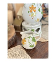 Villeroy Boch Geranium Serisi Turuncu Sarı Yeşil Yapraklı Porselen