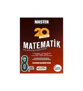 Okyanus Yayınları 8. Sınıf Matematik Master 20 Denemesi (23)