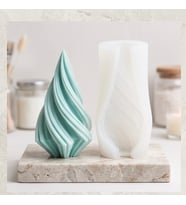 Dekoratif Mum Silikon Kalıp 10.30x7 Cm