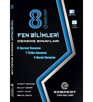 8.Sınıf Fen Bilimleri Deneme Sınavları Ekspert Yayınları