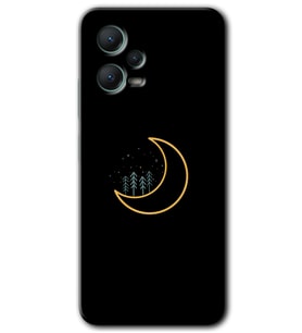 Redmi Note 12 5G Kılıf HD Desen Baskılı Kılıf - İyi Geceler